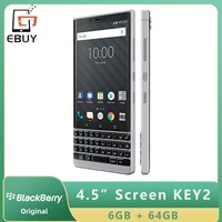 BlackBerry KEY2 4G LTE Mobile Phone 4.5'' 64GB/128GB ROM 6GB RAM Octa Core Snapdragon 660 Octa-Core Original Cell Phone