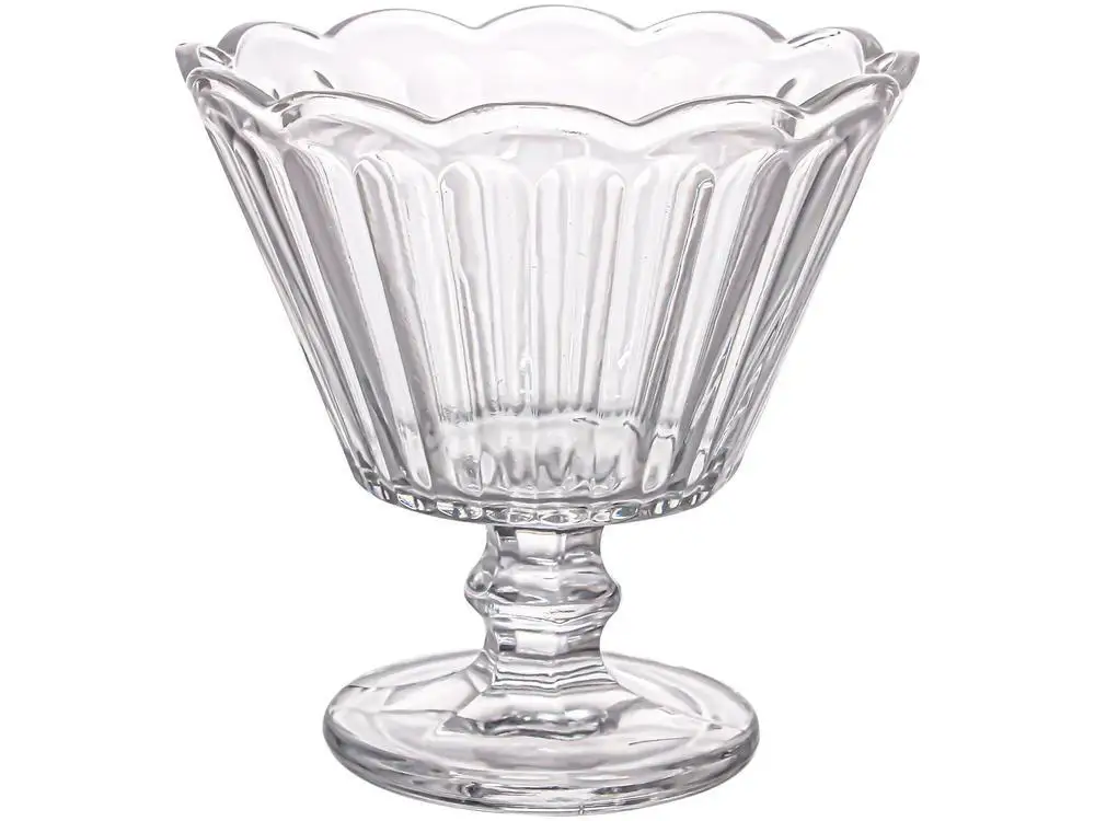 أكواب زجاجية من لوتس مفهوم هاوس ، حلوى شفافة ، شفافسم ، شمع ، 6