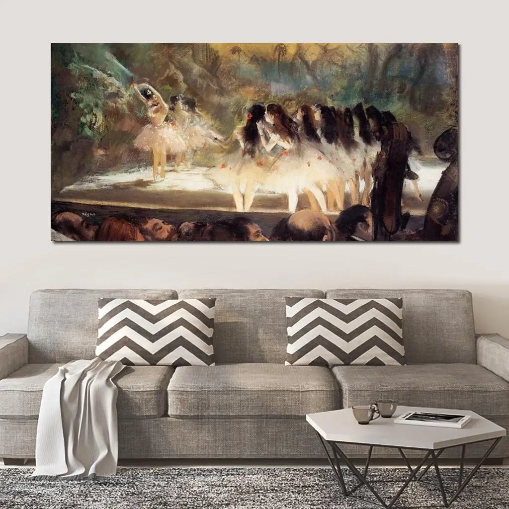 

Paintings of Dancers Ballet at The Paris Opera by Edgar Degas for Kids High Quality Hand Painted