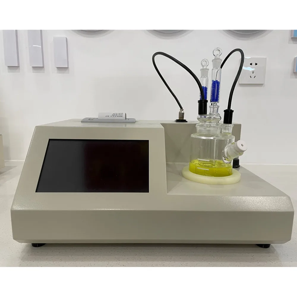 High Accuracy Automatic Transformer Oil Moisture Meter Digital Display Karl Fischer Titrator Low Price Trace Tester