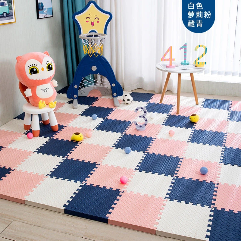 

12pcs Non-toxic Foam Baby Play Mat Puzzle Mat Kids Interlocking Exercise Tiles Rugs Floor Tiles Toy Carpet Soft Carpet 30*30*1cm