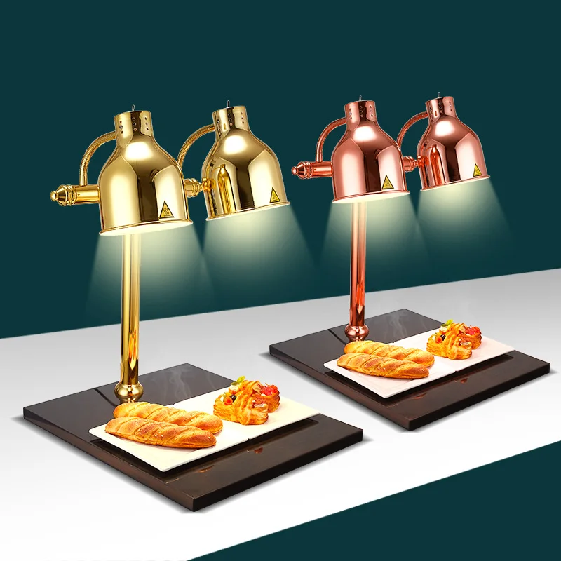 

heat preservation lamp buffet food heat preservation lamp Western food heat preservation platform heating barbecue lamp