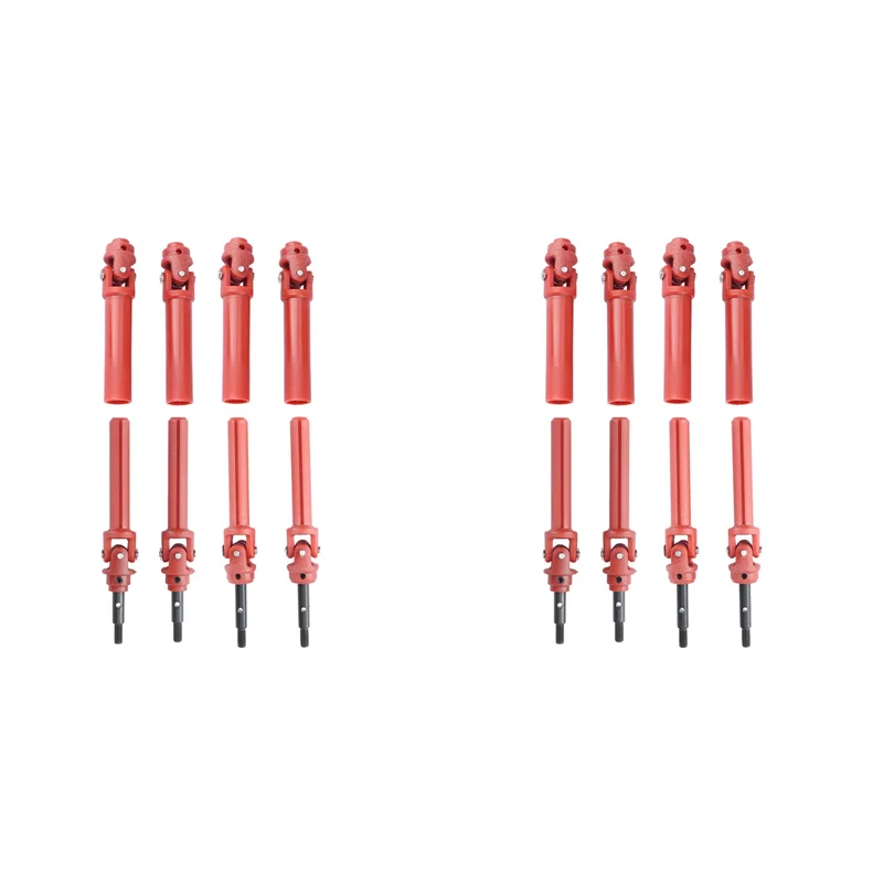 

BEDW-2X Nylon Front & Rear Drive Shaft Transmission CVD For 1/10 Traxxas Slash Rustler 4X4 VXL HQ727 Remo RC Car Parts