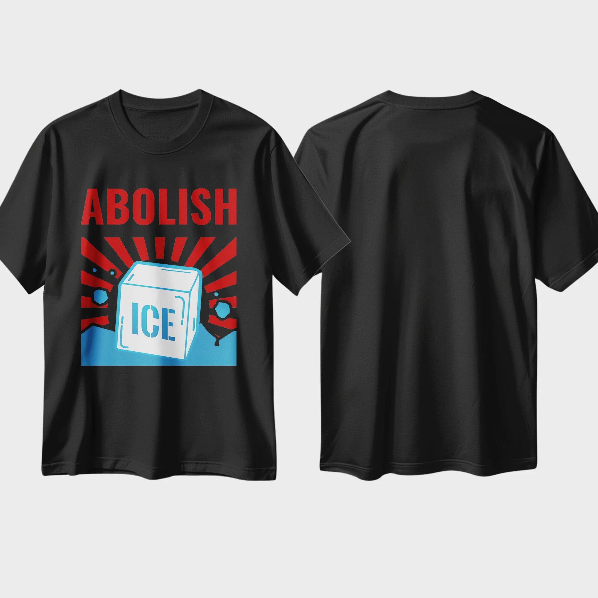 

Футболка Abolish Ice Party Футболка с принтом Party Essential — подходит для унисекс, хлопок, круглый вырез, дизайн с короткими рукавами