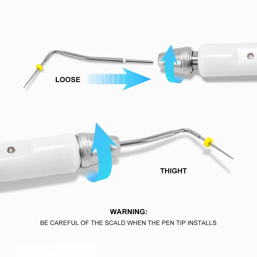 Tandheelkundige Obturatie Endodontie Systeem Endodontische Verwarmde Pen Met 2 Tips Mondverzorging Tandarts Hulpmiddelen