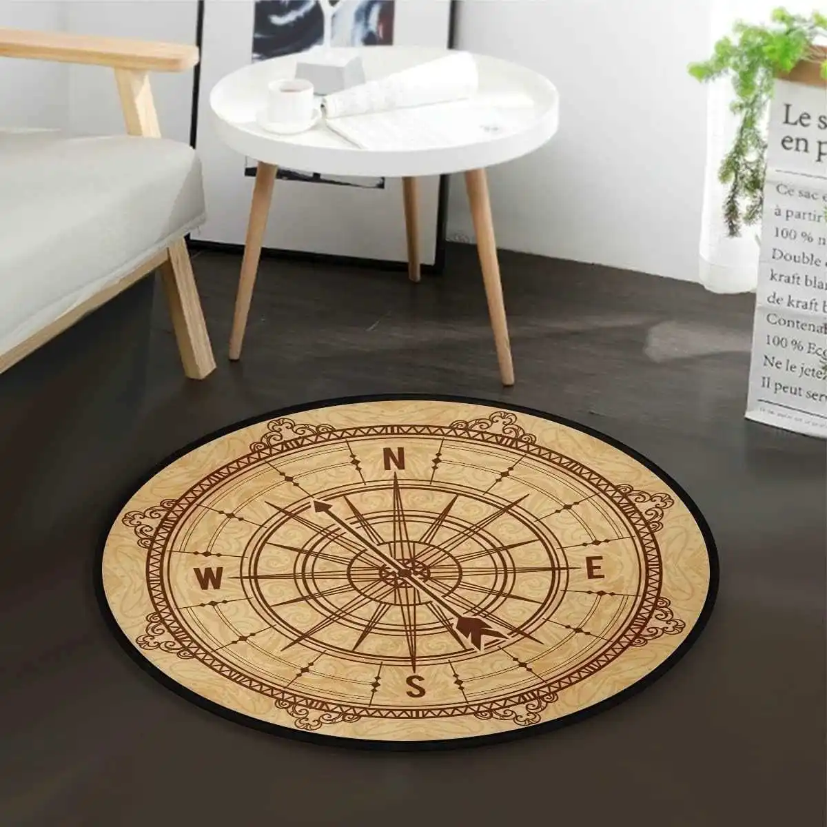 

Абстрактный трансграничный легкий диван, круглый коврик для чистки дома, декоративный ковер, прочный искусственный мех, леопардовый узор, хрустальный бархат