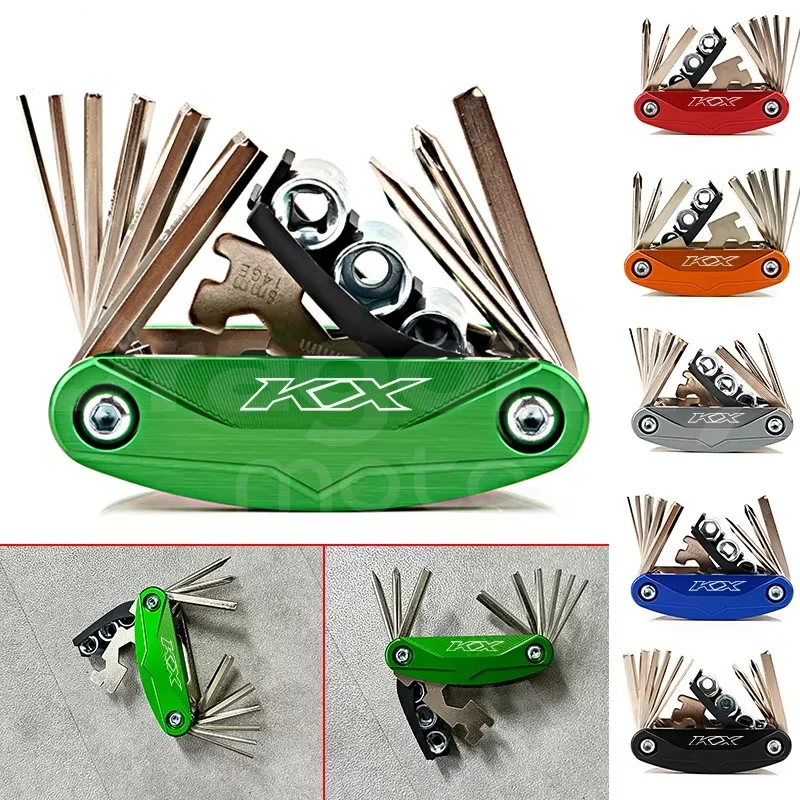 

For KX250 KX450 KX250F KX450F KX250X KX450X KX 250F 250X 450F 450 750 Accessories CNC Portable Tool Repair Screwdriver Set
