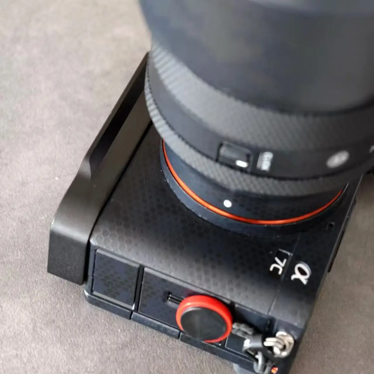 FITTEST Handgreep Houten Handvat Houten Grip L Beugel voor Sony a7C 2 en a7 C R A7CII Camera Arca Statief Beugel Fit RRS LEOFOTO