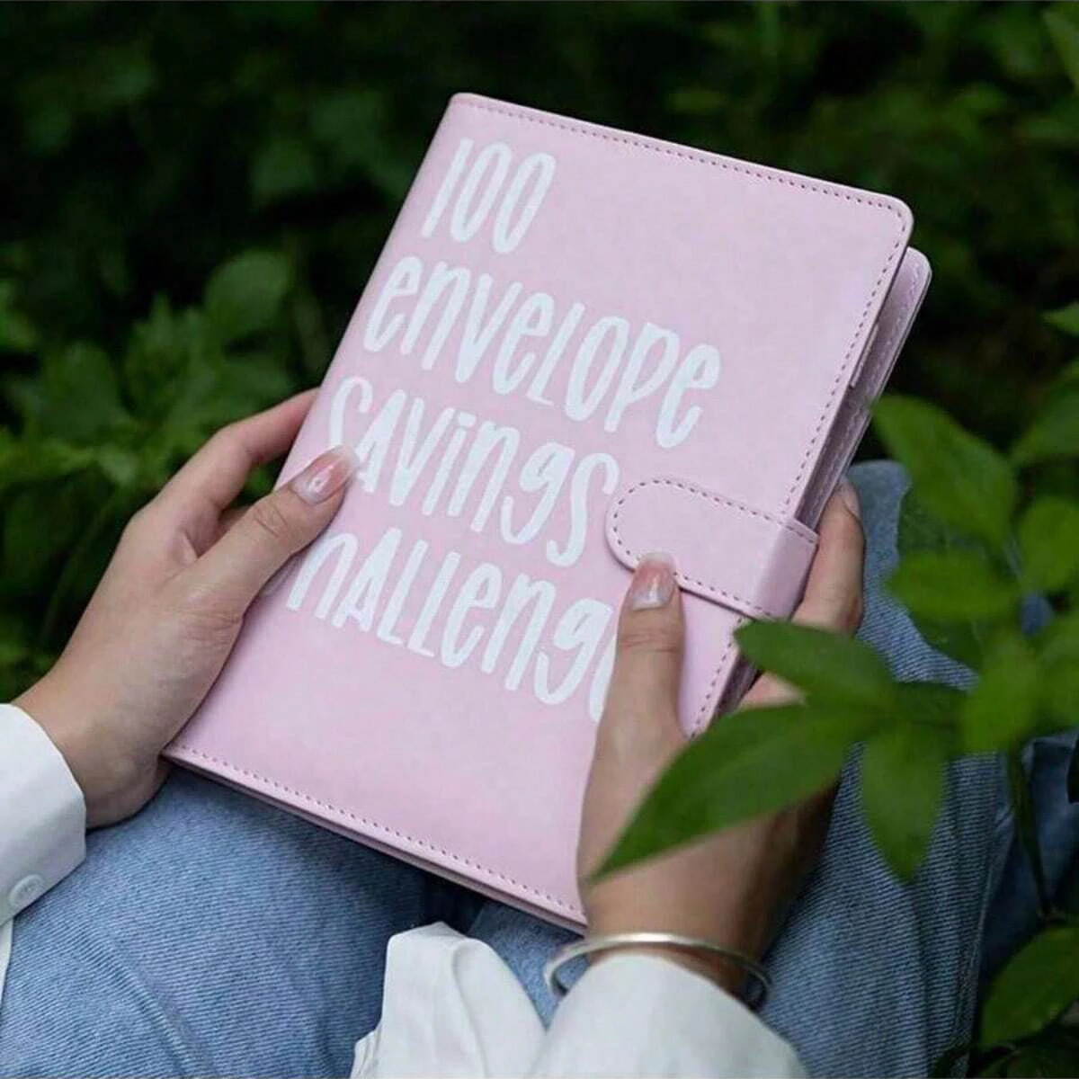 100 Envelope Challenge Binder Save Savings Challenges Loose-Leaf Binder Budget Binder With Cash Envelopes Money Organizer System