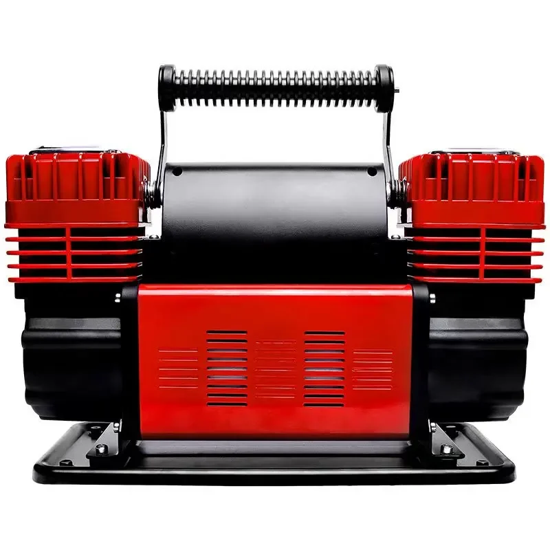 Tire Inflation Pump 12V Dual Cylinder High-pressure 780W High-power 150PSI Portable Air Compressor Tire Inflator With Adapters