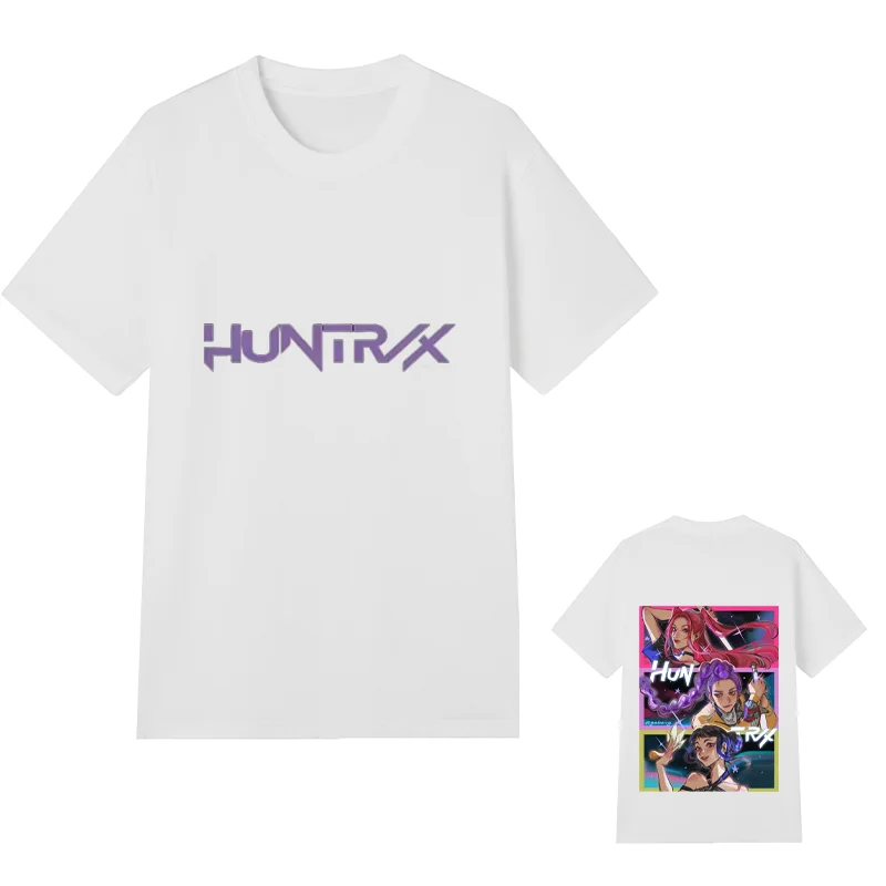 

Men's Graphic T-Shirts Ropa De Hombre Printed KPOP Demon Hunter Top for Men Streetwear Casual Short Sleeve Tee