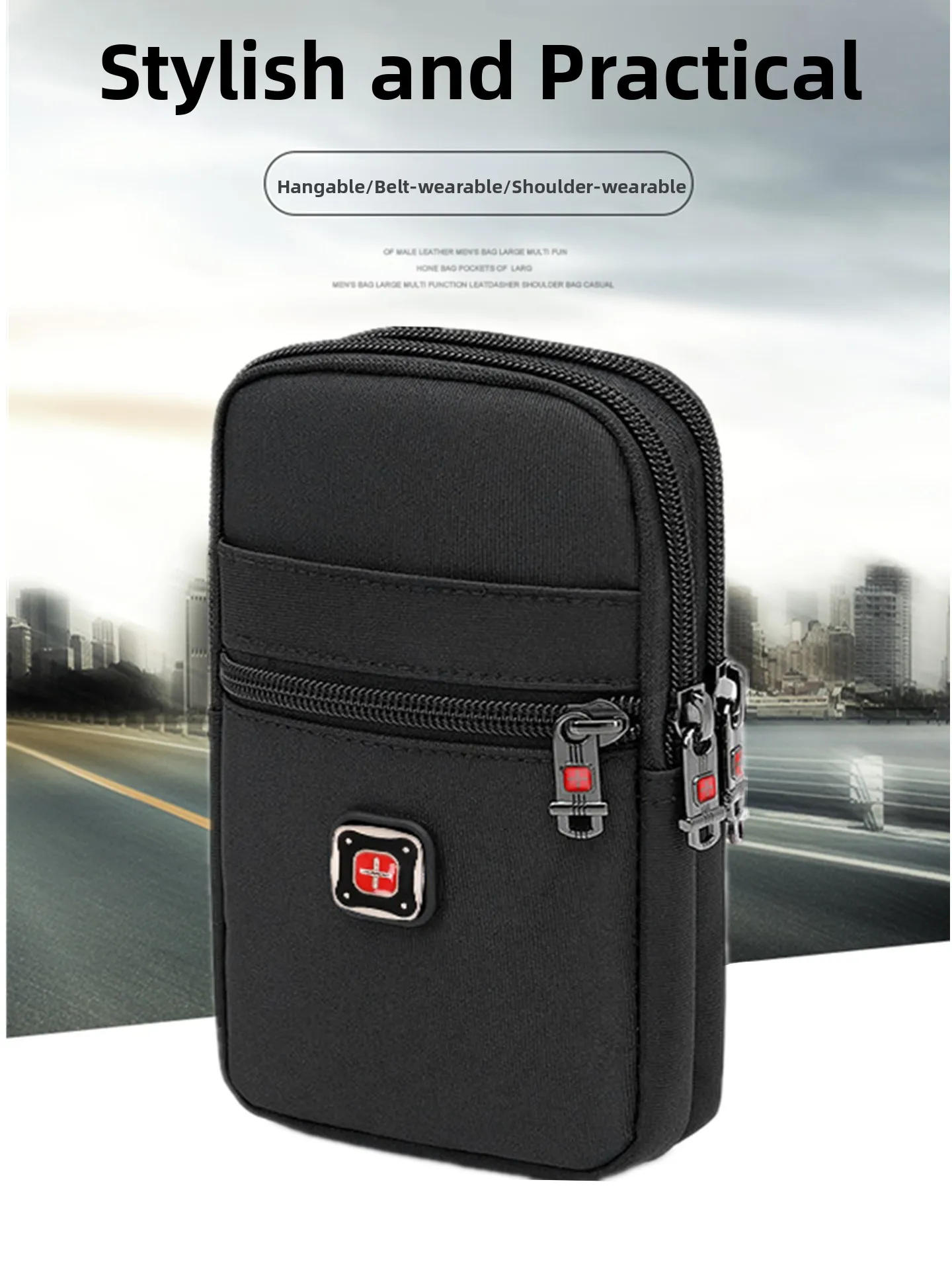 bolsa-transversal-masculina-para-celular-carteira-e-chaves-bolsa-de-ombro-Unico-pequena-bolsa-de-cintura-estilo-corea