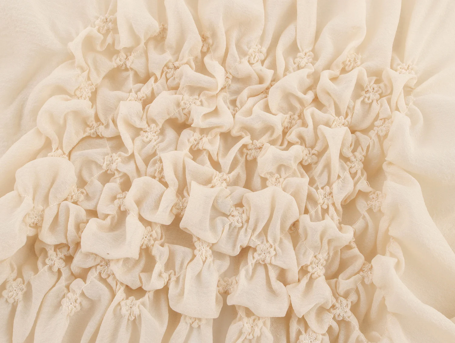 قميص صيفي جديد شبه شفاف من غزل الصلب ذو تصميم جميل ومطوي ثلاثي الأبعاد بأكمام قصيرة