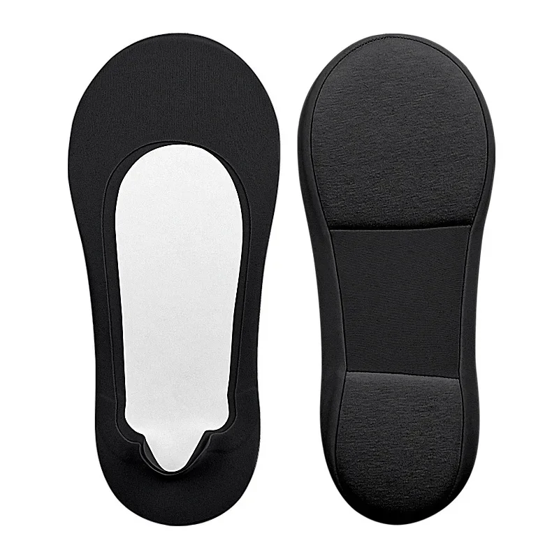 Frauen Bootssocke Plantarfasziitis Schuhe Einlegesohle Socken Einlegesohlen für Füße Stoßdämpfende Schuhsohle Unsichtbare rutschfeste Schuhpolster
