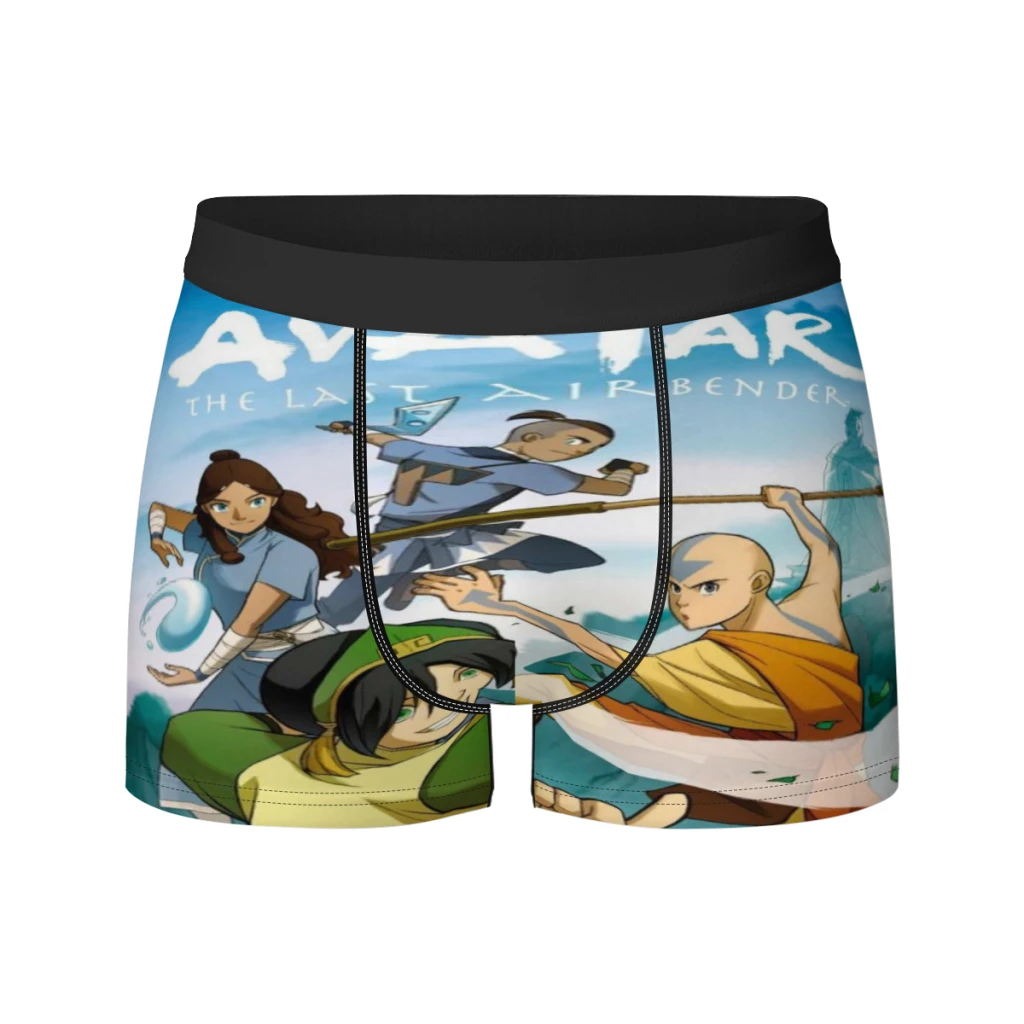 Klassieke Anime Avatar De Laatste Airbender Bokser Heren Slipje Onderbroek Mannelijke Ademende Man Boxershort Ondergoed Voor Heren