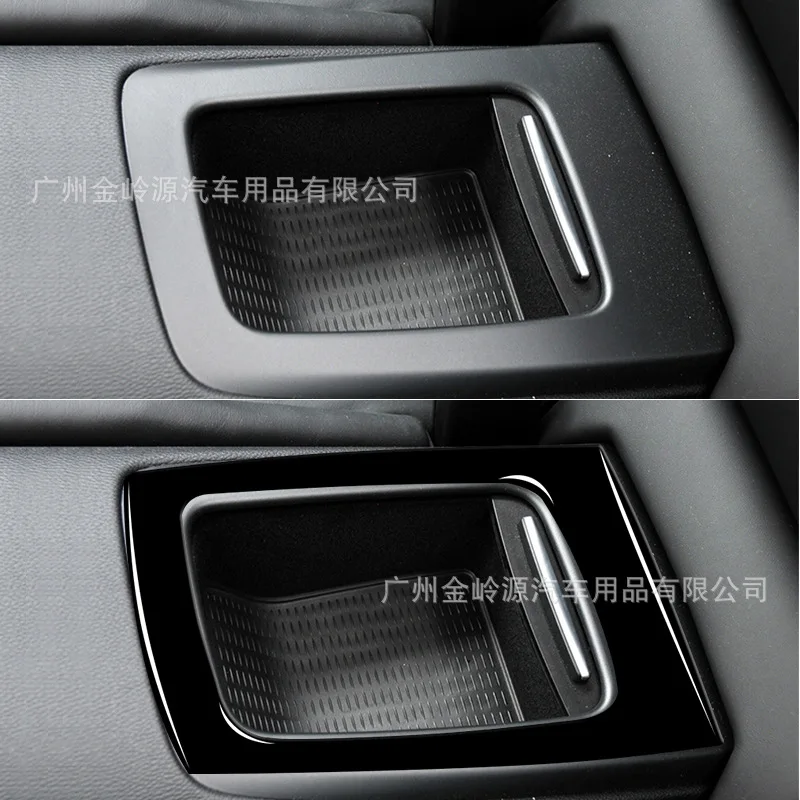 

For 05-12 BMW Old 3 Series E90 E90 Piano Black Rear Storage Frame Panel Decorative Stickers