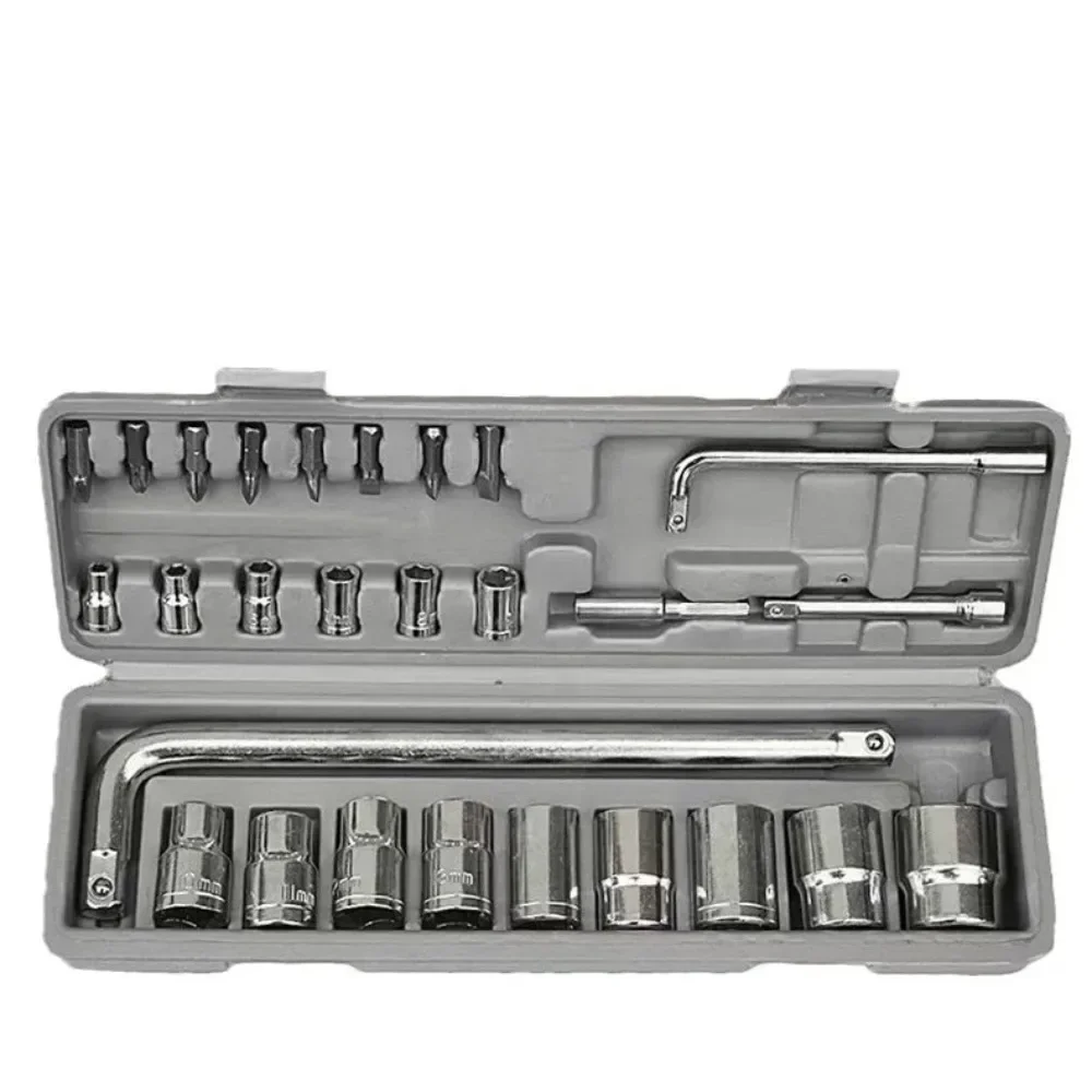 Mechanic Socket Set Multifunctional Hand Tool Kit With Storage Case Home Garage Workshop Car Motorcycle Truck Auto Repair Tools