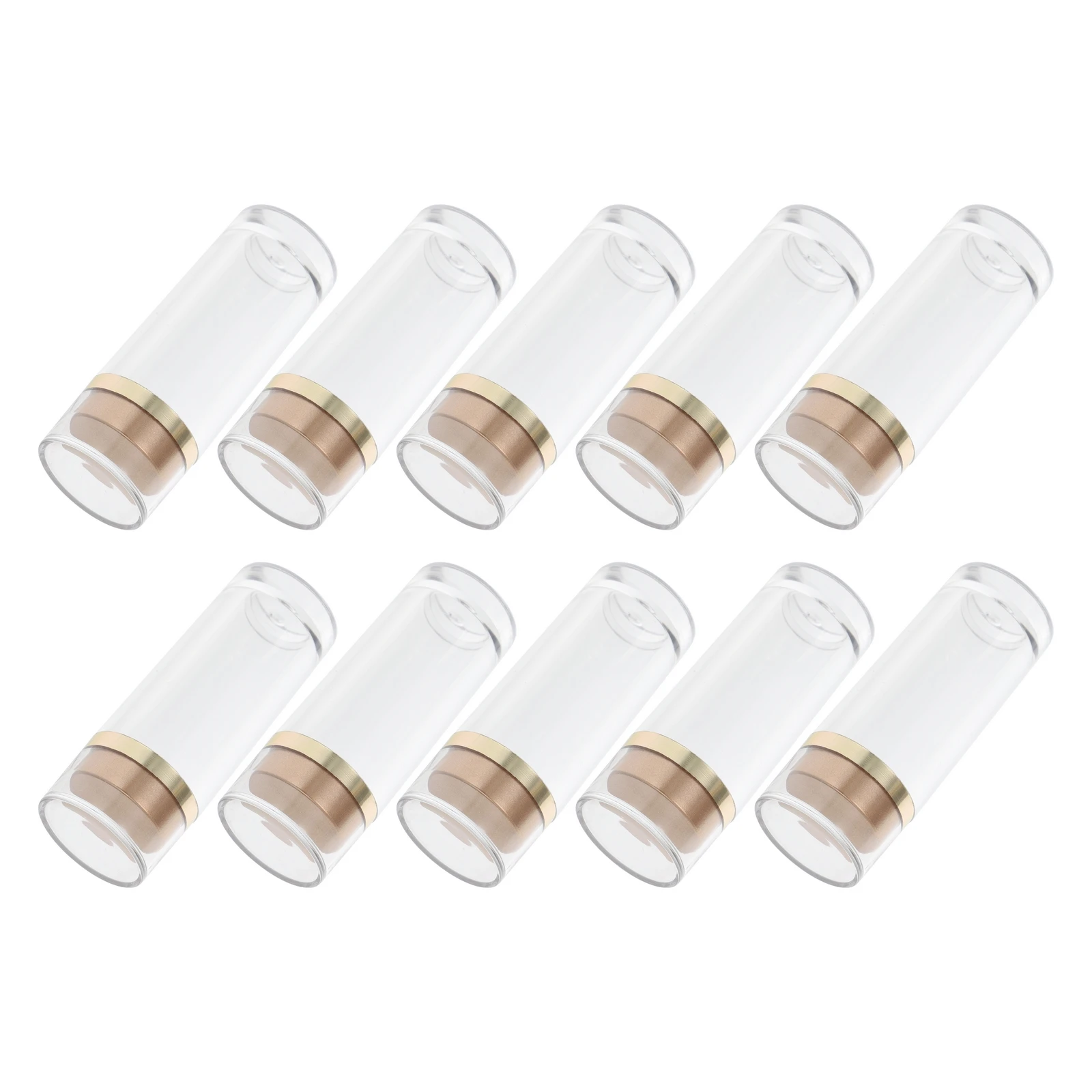 

10 Pcs Containers Durable Healthy Safe Acrylic Containers Storage Canisters Transparent Pill Bottle Capsule Soap Box