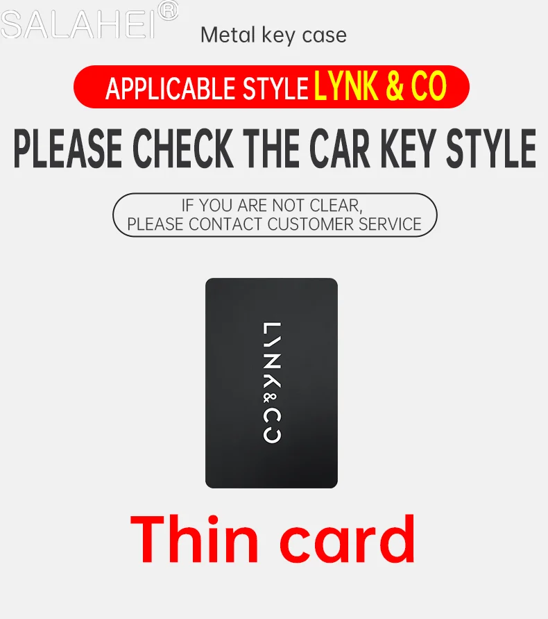 Leather NFC Card Car Key Cover Fob Case Protector Shell For Lynk&Co 05 06 09 03 01 02 Hatchback 2022 Auto Keychain Accessories