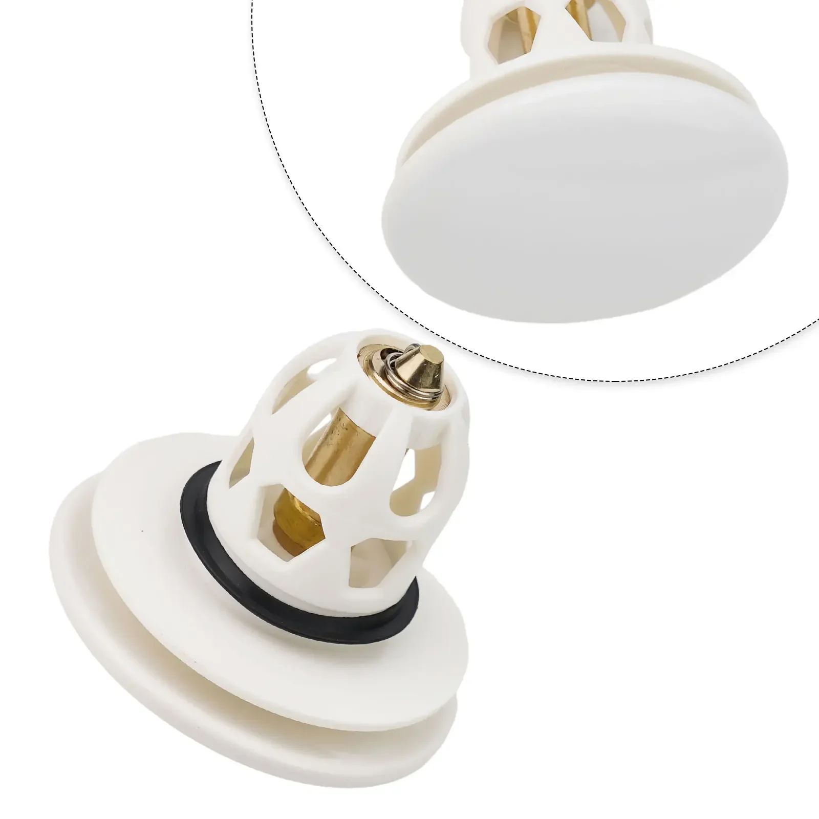 

High Quality Bathroom Sink Anti-Clogging Ceramic ABS Copper Modern Shape Sink Drain Stopper Washbasin Draining