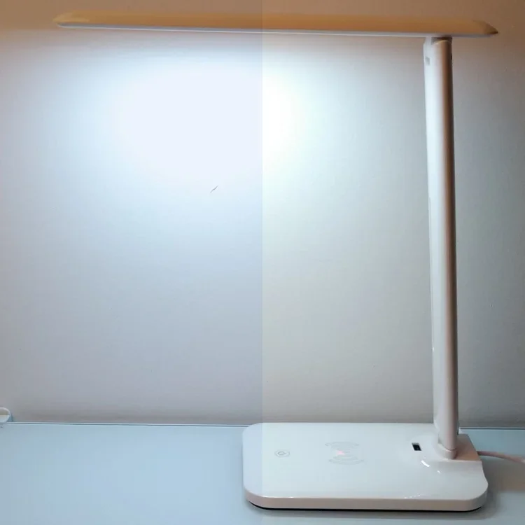 Folding Table Lamp USB Touch Dimmable Night Light Student Dormitory Reading Eye Protection Bedroom LED USB Charge Desk Lamp