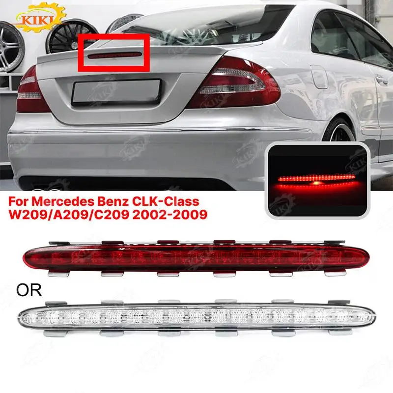 

Задний 3-й тормоз автомобиля 2098200956 Для Mercedes Benz CLK W209 C209 2002-2009 стоп-сигнал 2098200556 Светодиодный задний фонарь, автозапчасти