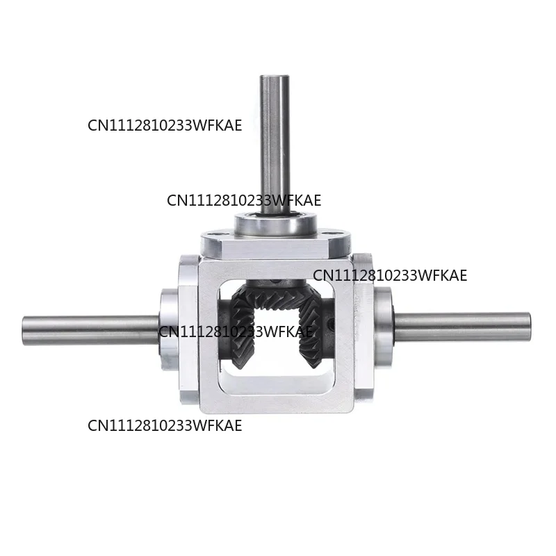 Suitable for gaerbox Gear-Box 90 Degree Right Angle Bevel- 1:1 Reversing Double Output Shaft 1 Module 20 Teeth Bevel Gear