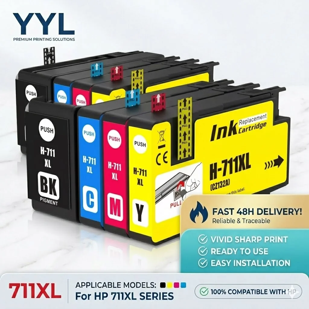 

Совместимый чернильный картридж 771 для принтеров HP DesignJet Z6200 Z6600 Z6610 Z6800 Z6810, 775 мл, с чипом MBK C M Y LC LM PBK LG