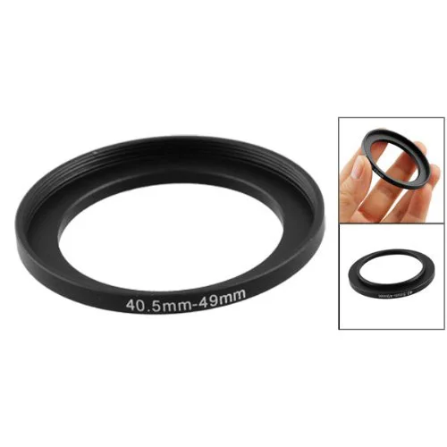 Replacement 40.5mm-49mm Camera Metal Filter Step Up Ring Adapter