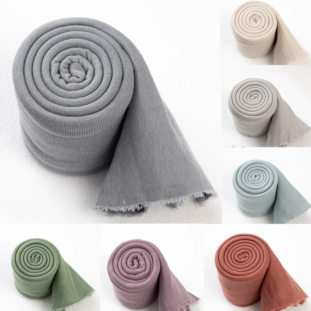 Newborn Stretch Wrap Photography Props Posing Fabric Newborn Photography Swaddle Wraps Baby Photo Layer Photoshoot Accessories