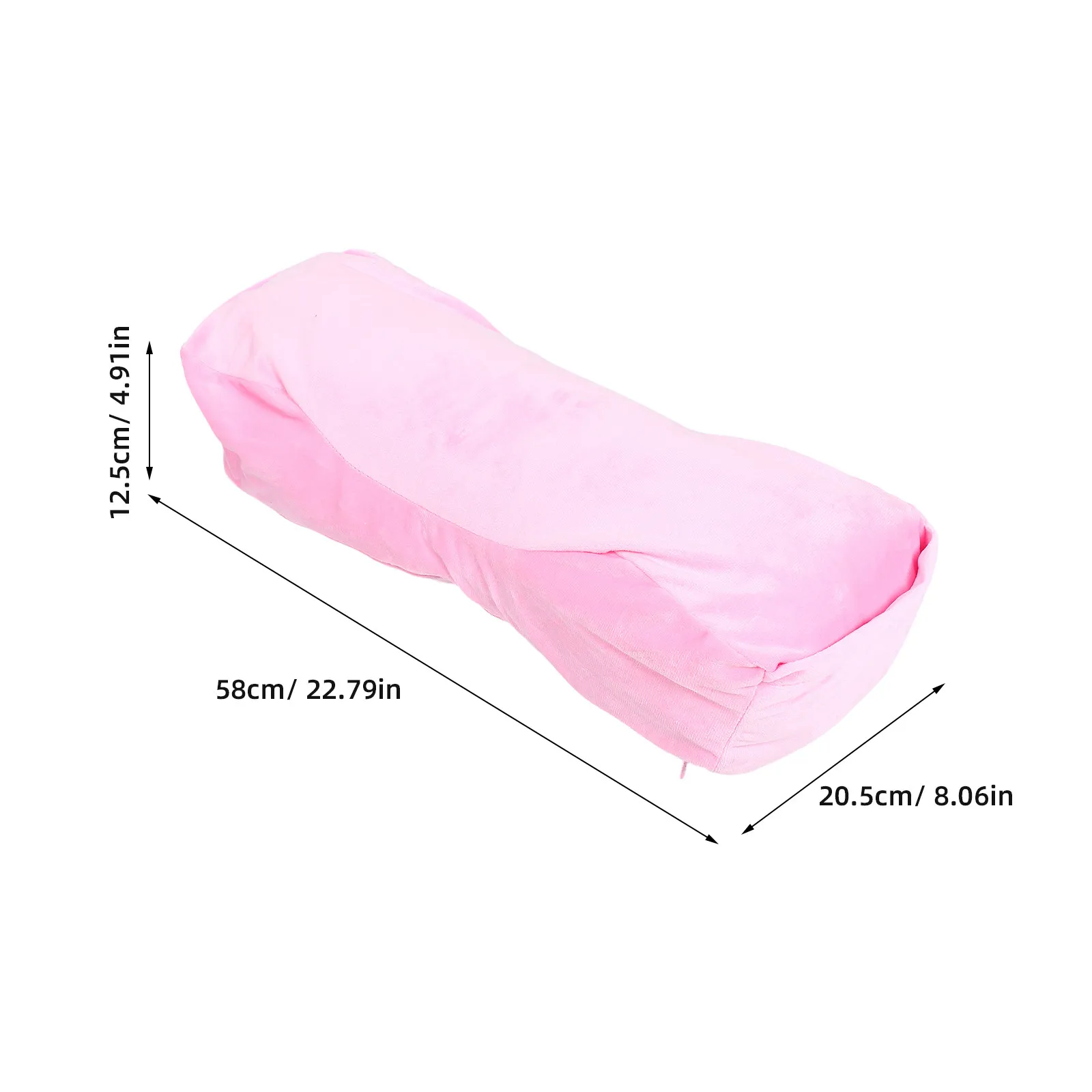Eyelash Extension Neck Pillow Cover U Shaped Ergonomic Pillowcase for Salon Lash Extensions Facial Cover Easy
