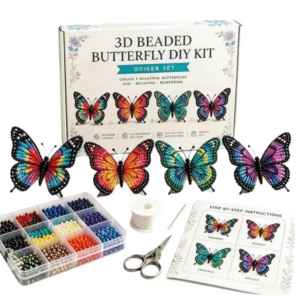 Winzige Perlen 3D Tier-Perlen-Bastelset Tierform Niedliches Design Handgemachtes Perlen-Kunst-Set Kreatives DIY Perlen-Bastelset Geschenkidee – Detail 5