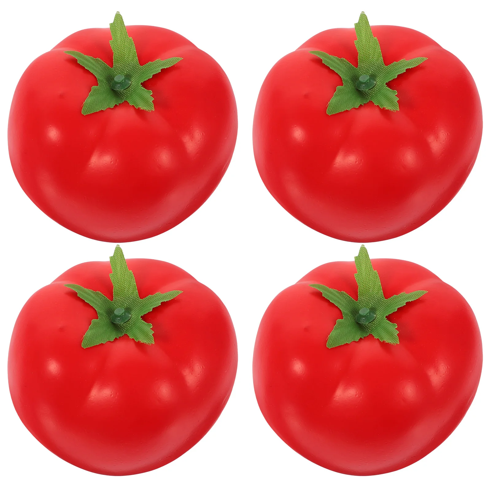 

12pcs Foam Tomato Model Artificial Fruits Red Simulation Decorative Vegetable Lifelike Fake Tomatoes for Store Display Home