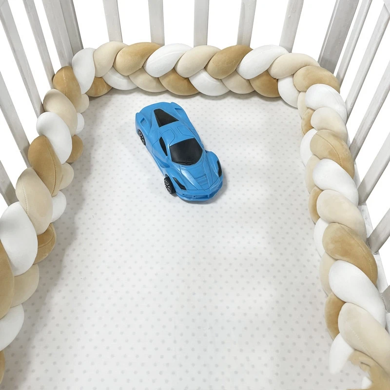 1m-2m-3m-4m-folding-twisted-thicken-baby-bed-bumper-soft-colorful-braided-baby-crib-protective-pad-cushion-for-baby-cot-bumper