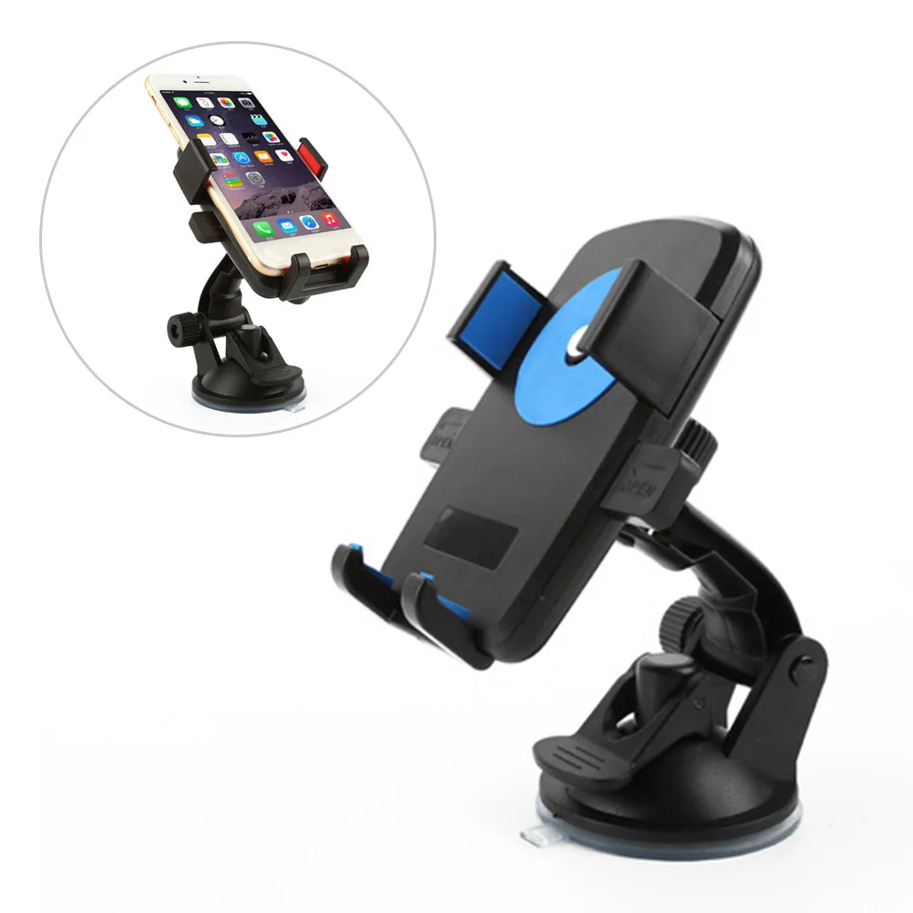 

Car Phone Mount Holder Extra Strong Suction Cup Windshield Dashboard Universal 360 Rotation For Smartphone Gps Mp4