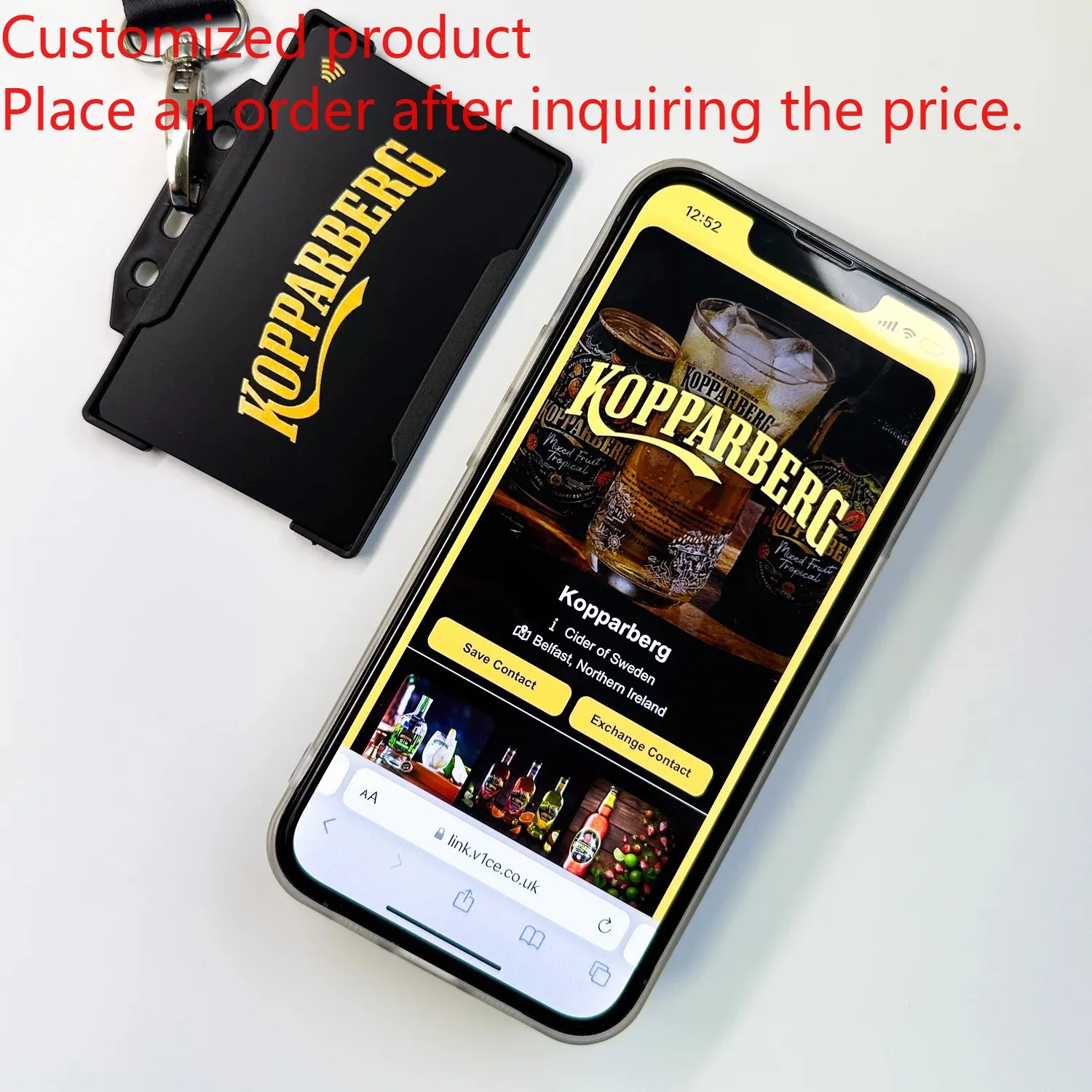 Customized product Customized Black Matte NFC Card  213 215 216 RFID Tap Digital VIP Membership Business Chip Cards