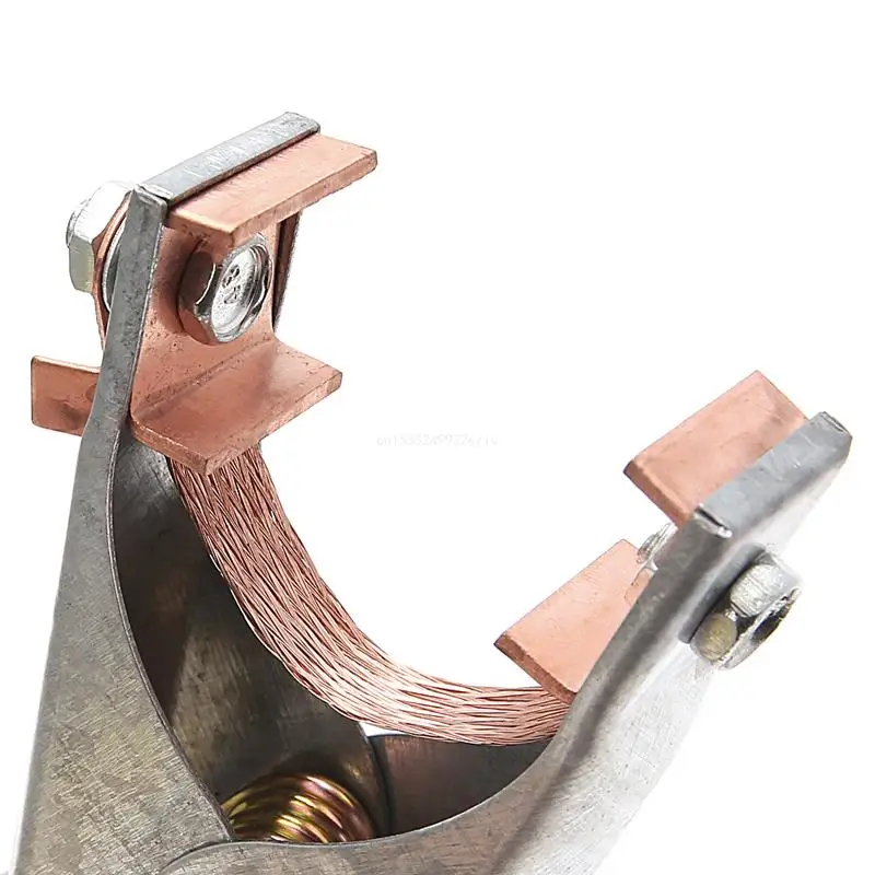 

Welding Manual Welder Earth Ground Cable Grip Clip Clamp 300A