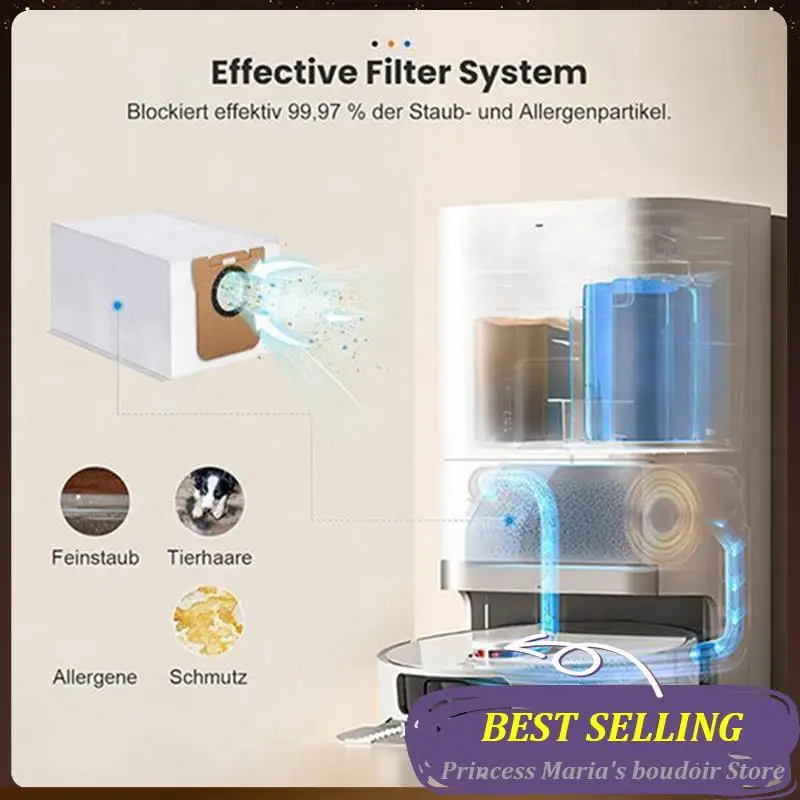 

AB30-Replacement Parts For Xiaomi Robot Vacuum X20 + / X20 Plus Washable Filter Mop Cloth Dust Bag Main Side Brush And Cover