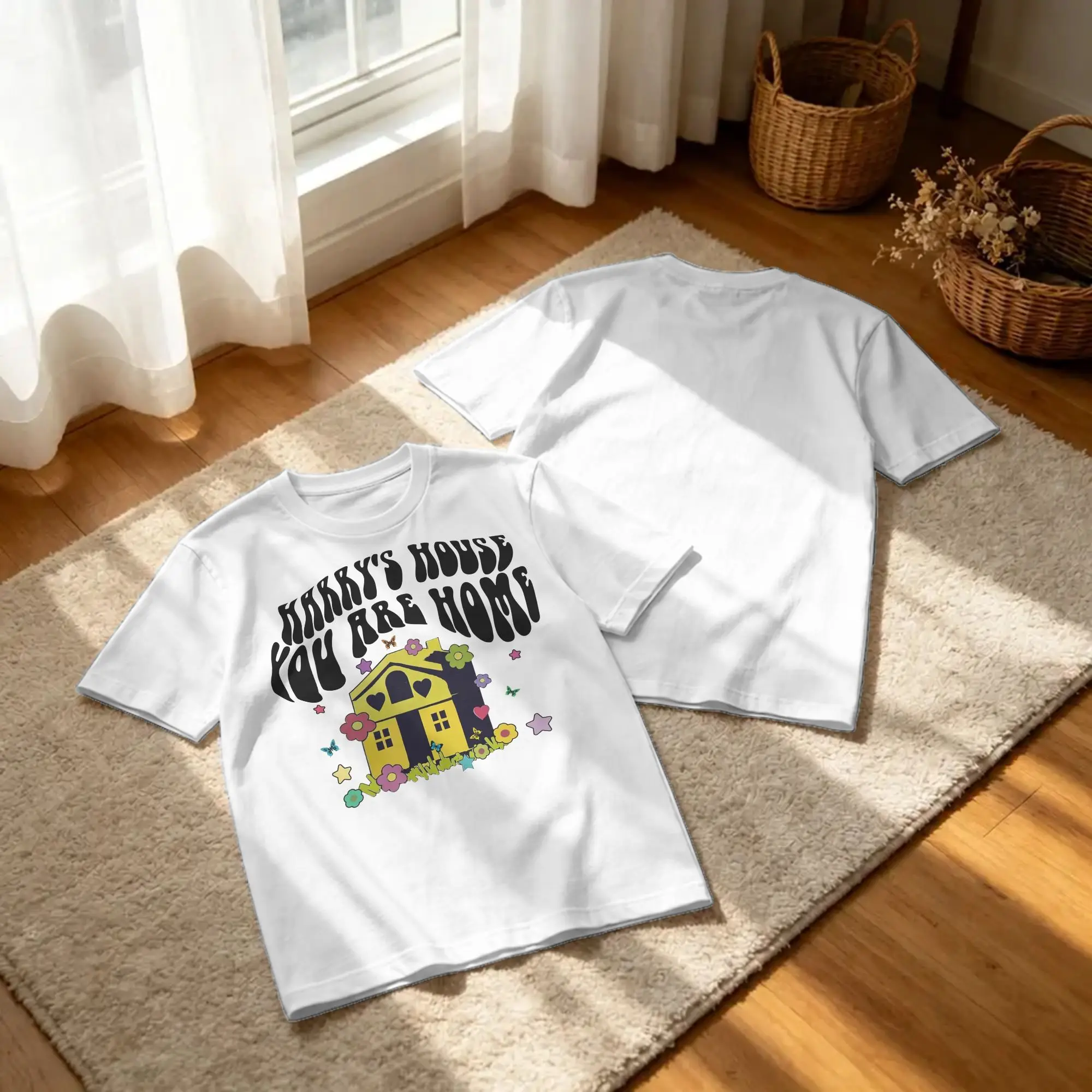 Funny Harrys Styles House T-Shirts Men Women Round Neck Cotton T Shirt  Short Sleeve Tee Shirt Plus Size Tops