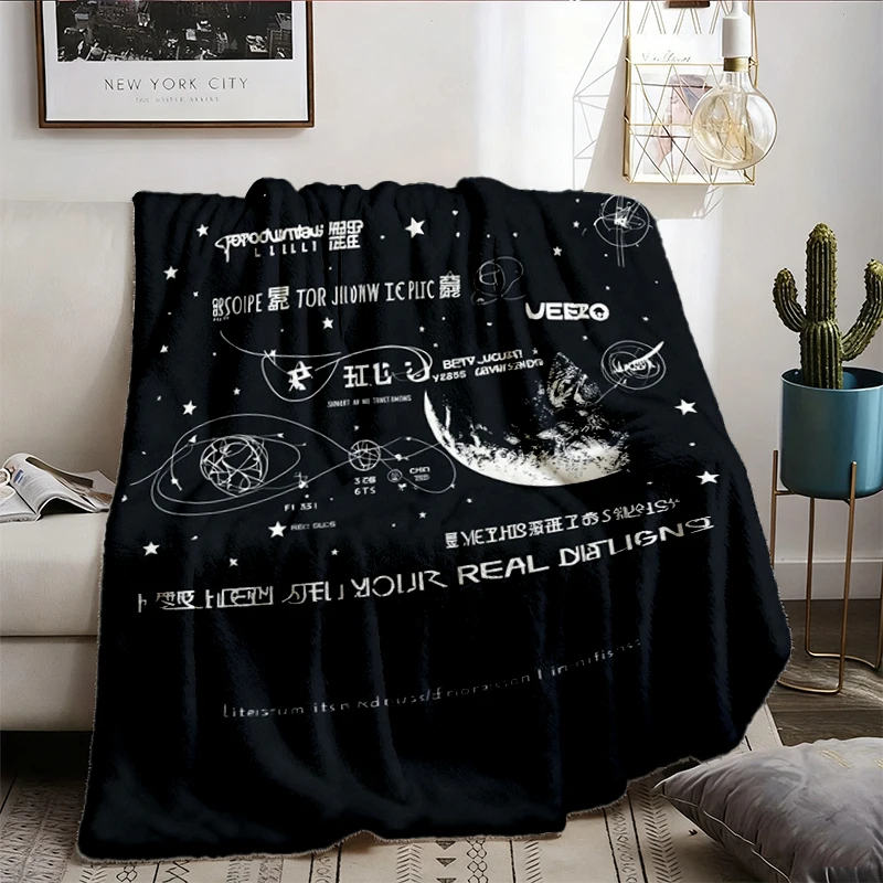 Artemis II in Our Moon Era Flannel Blanket, Moon Mission Flannel Throw, Gift Unisex Cozy Blanket Warm Blanket