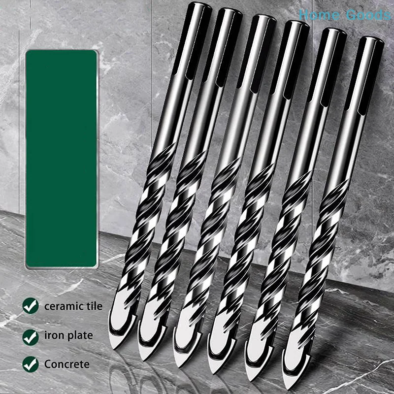 3mm~12mm Concrete Drill Bit Kit Suitable For Glass Plastic Wood Brick Tungsten Carbide Drill Hard Alloy Cross Drill Bitsproduct