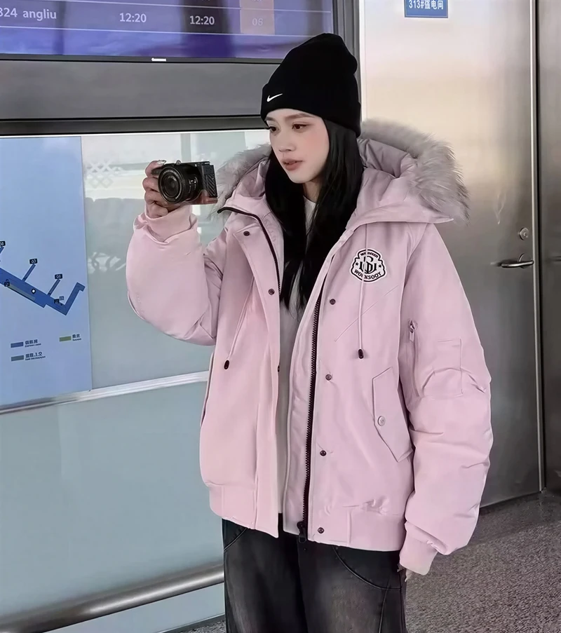 Parka's Dames Longues Herfst Modaal Gemengd Gevoerd Afslanken Ingericht Verticale Tailleband Dichtgeknoopt Drukknoop O-hals Verlengde zoom Effen