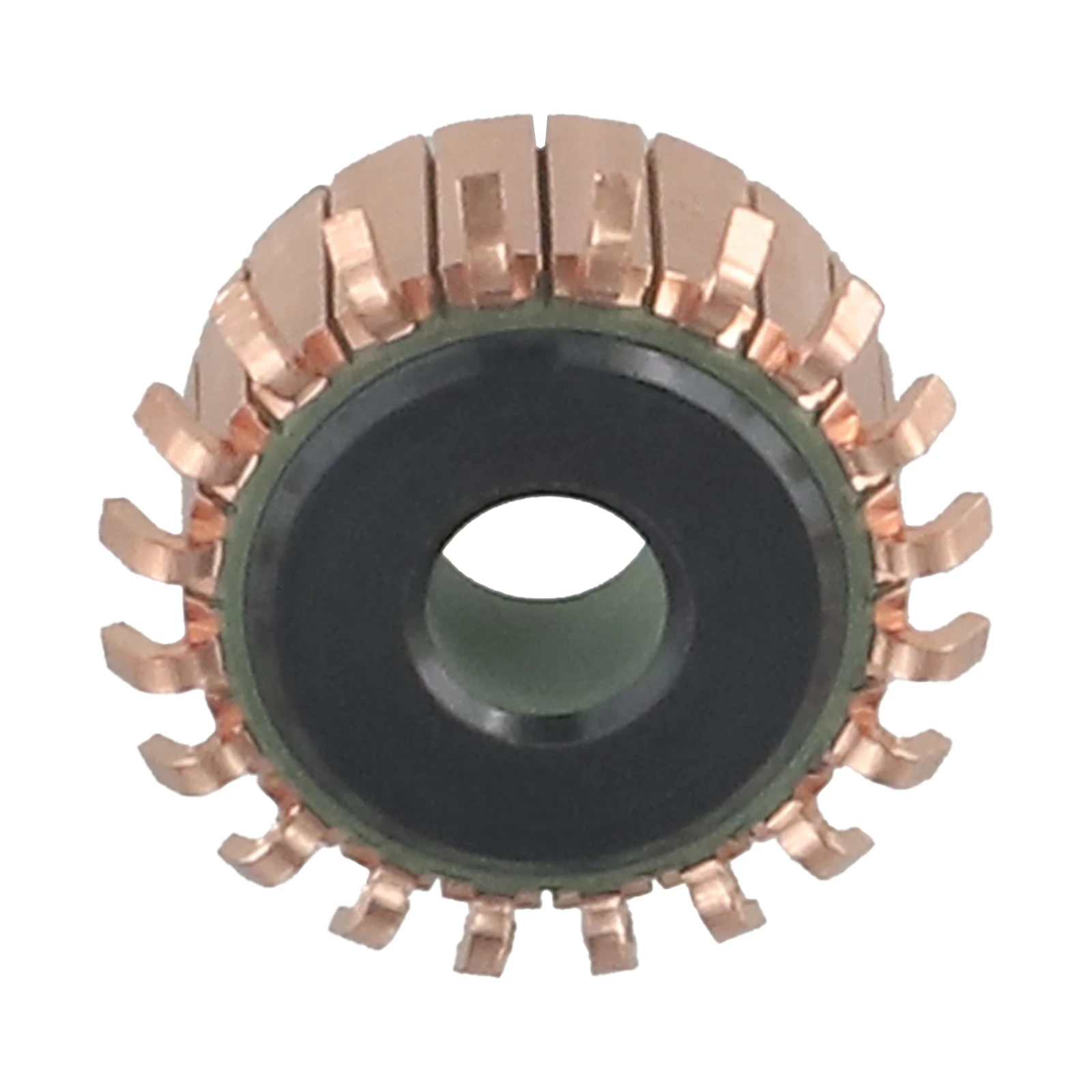 Copper Hook Type Electrical Motor Commutator 20P Copper Bar Number 8x30x17 5mm Total Length Silver Copper Material