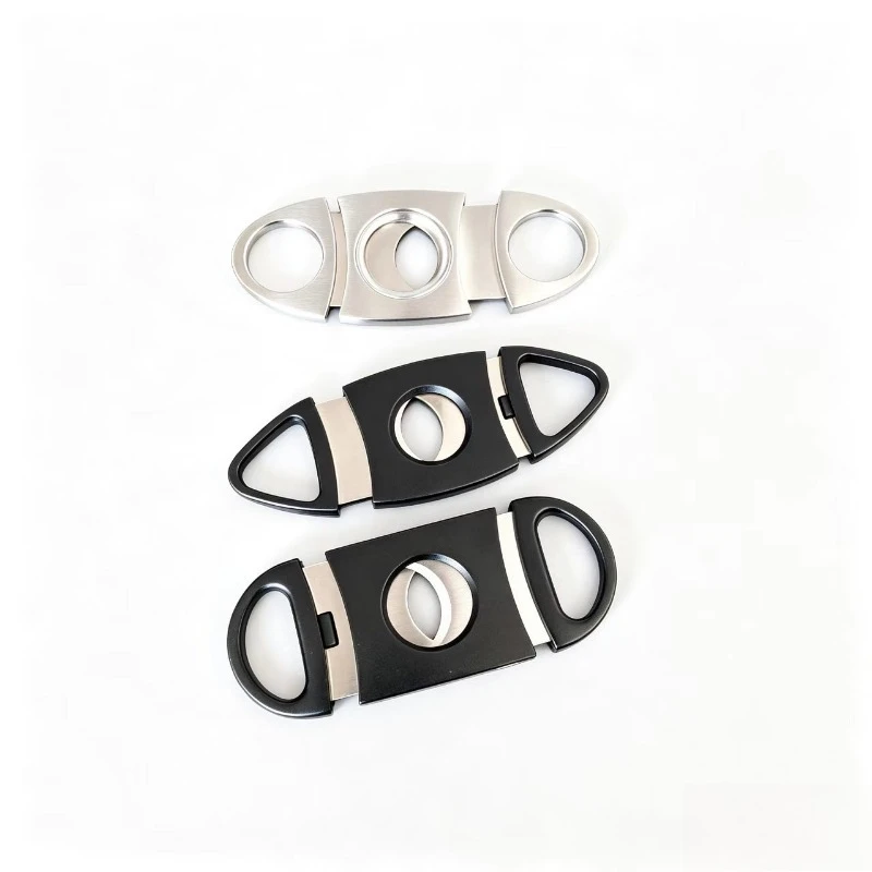 Cigar tools Accessories Cigar knife scissors pliers	Stainless steel High quality Smooth Cigar cutter Wholesale Classic Gadgets