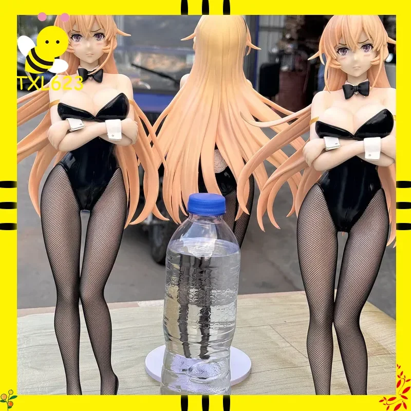 

1/4 Scale Erina Nakiri Bunny Ver. Figure, Shokugeki No Soma Food Wars Anime Collectible Model, Blonde Student Council President