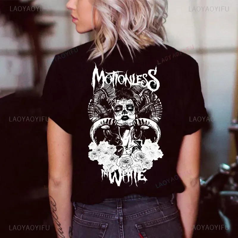 Fashion Creatures Black Birds Rose Hip Hop Cotton TShirt Motionless in White Casual T Shirt Summer T-shirt for Men Women Tops