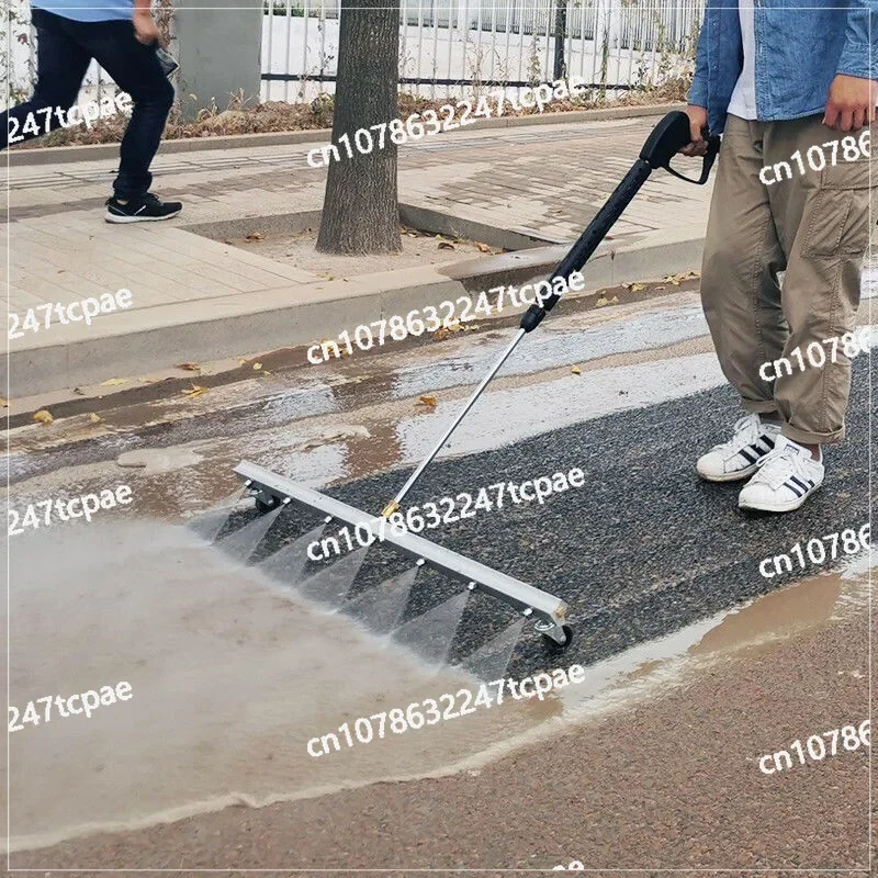 7 Nozzle Road Cleaning Tool High Pressure Washer broom Undercarriage Cleaner 4000 PSI Road Cleaning Machine for Car Washer