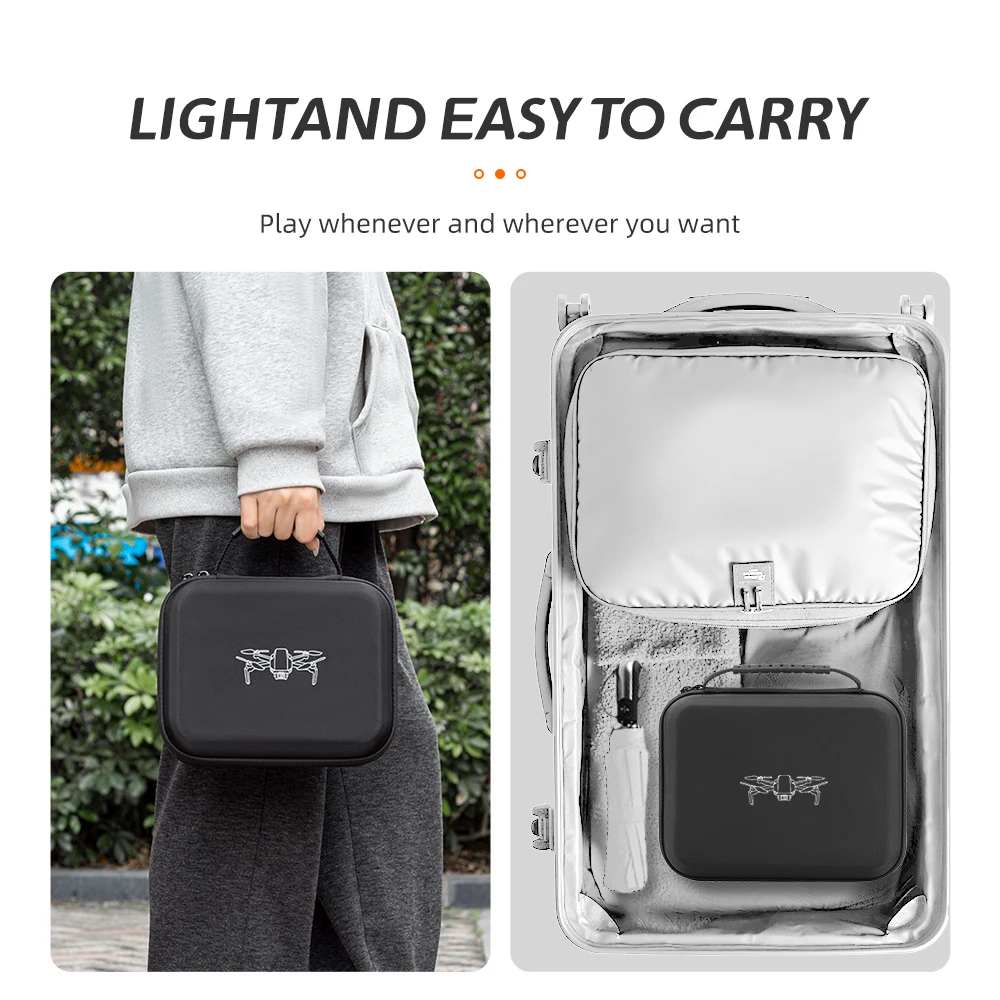 Portable Storage Bag Protective Carrying Case for DJI Mini4K/Mini 2SE/Mini 2 Hard Shell Carrying Case Nylon Drone Accessories view 3
