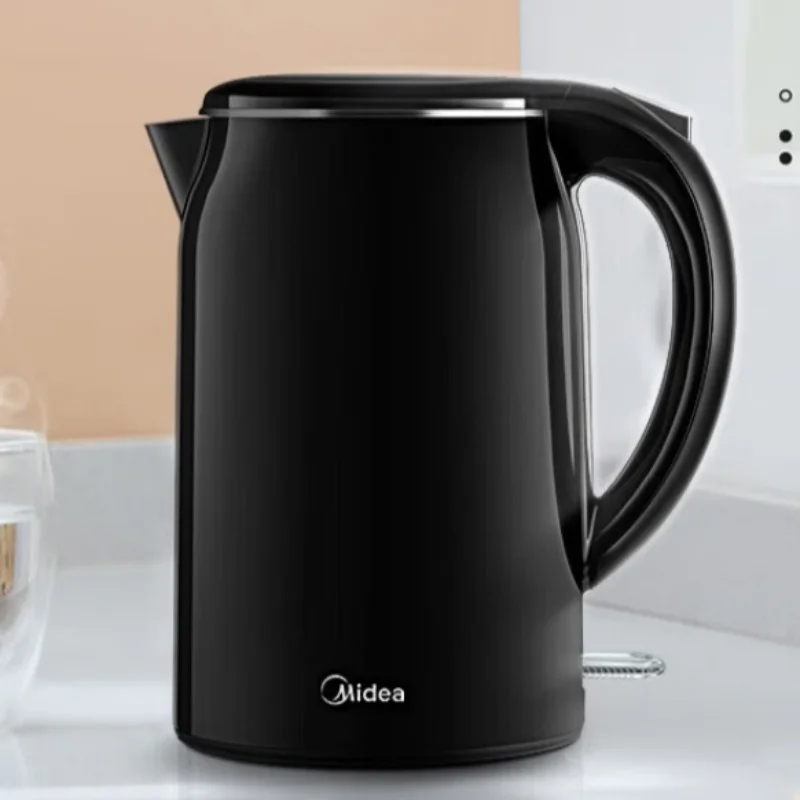 

Upgrade Your Kitchen with Midea Electric Kettle 1.7L Capacity 304 Stainless Steel Fast Boil Double Wall Smart Auto Shut Off 220V