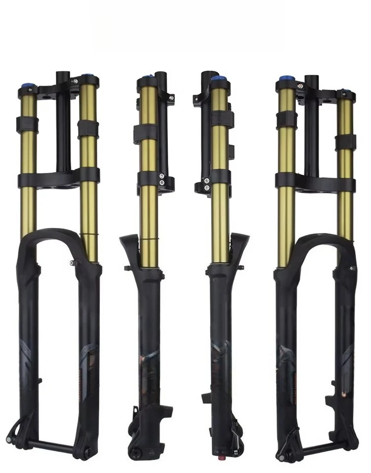 Bicycle Fork 27.5/29 er Double Shoulder MTB Fork Power Mountain Suspension Air Fork Straight/Cone
